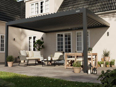 pergola-bioclimatica-pergolux-montado-na-parede-pergola-s2-antracite-4x5